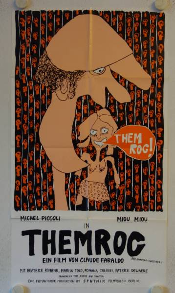 Themroc originales deutsches Filmplakat (R90)